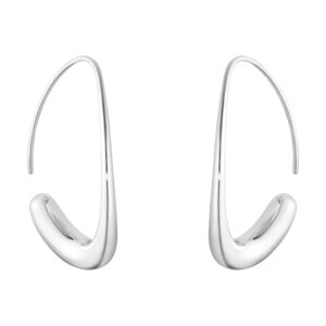 Sterling Silver Offspring Open Earhoops